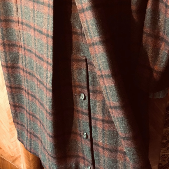 100% Wool Men’s Trench - Picture 3 of 9